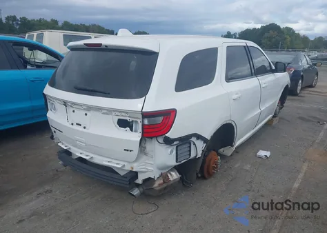 2020 Dodge Durango Gt Plus Awd z USA, uszkodzony, nr VIN 1C4RDJDG8LC229912